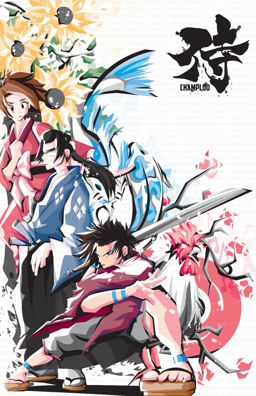 SAMURAI CHAMPLOO 再発3LP 新品未使用 Samurai Champloo 20th Anniversary Visual : r/anime